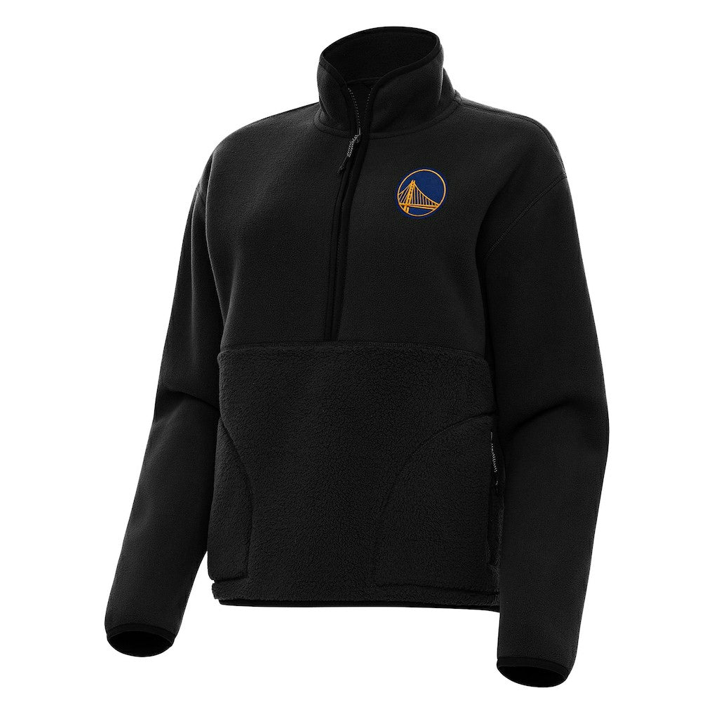 Golden State Warriors Antigua Women's Figure Half-Zip Pullover Sweatshirt sale
