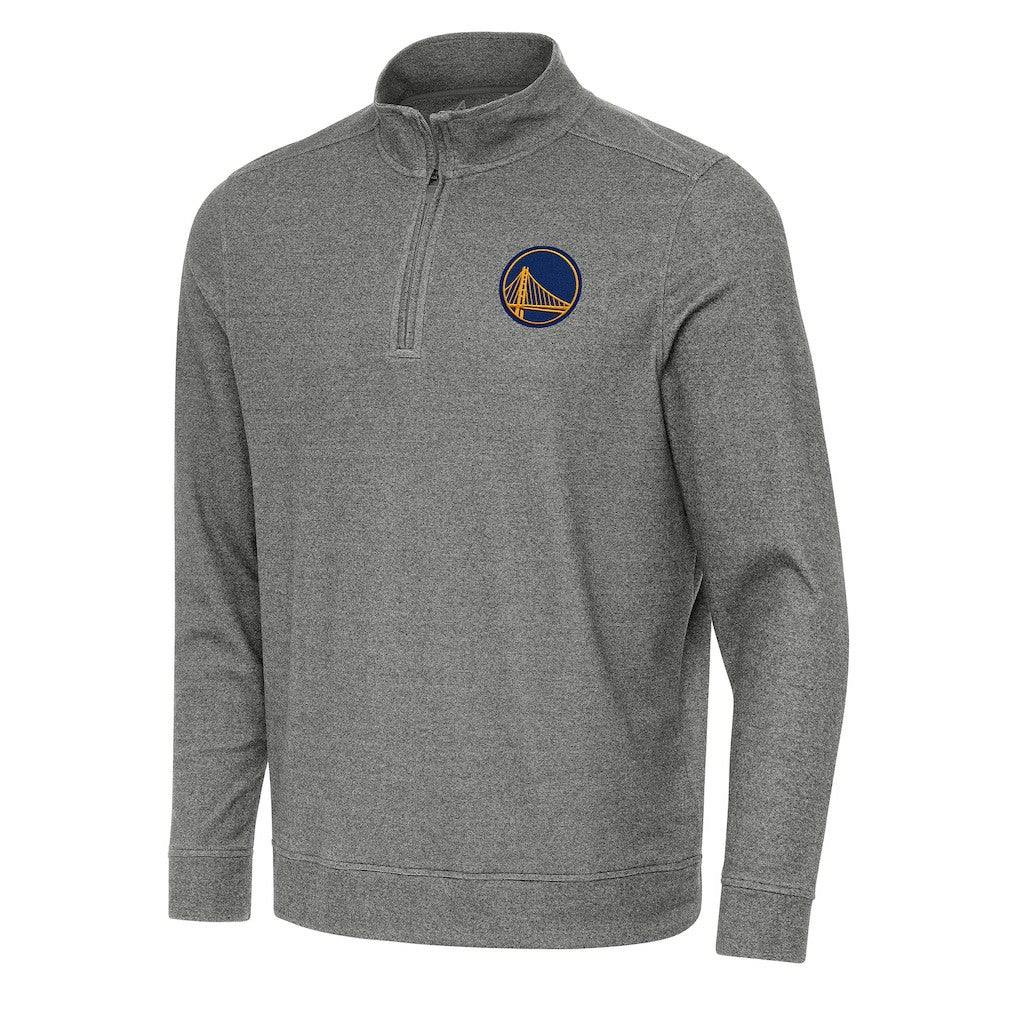 Golden State Warriors Antigua Subtle Quarter-Zip Sweatshirt sale