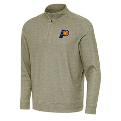 Indiana Pacers Antigua Subtle Quarter-Zip Sweatshirt