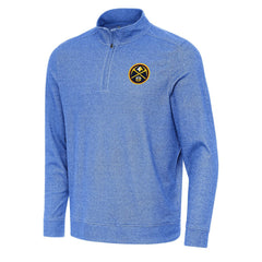 Denver Nuggets Antigua Subtle Quarter-Zip Sweatshirt sale