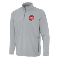 Detroit Pistons Antigua Perilous Quarter-Zip Sweatshirt sale