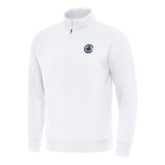 LA Clippers Antigua Victory Quarter-Zip Mock Sweatshirt