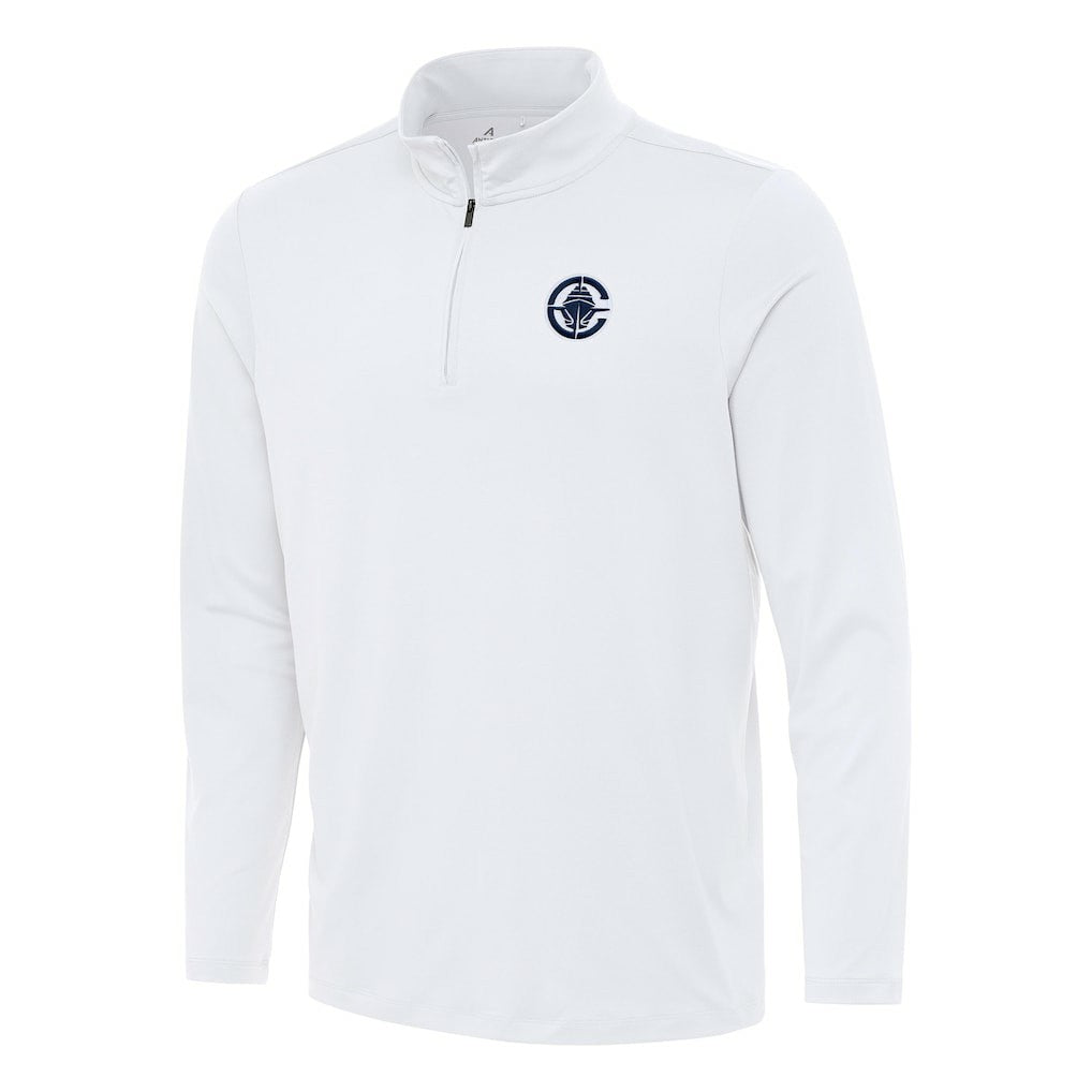 LA Clippers Antigua Reprocess Quarter-Zip Top