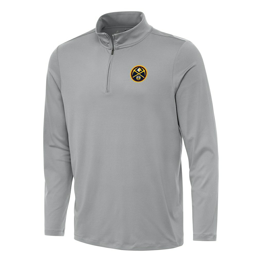 Denver Nuggets Antigua Reprocess Quarter-Zip Top sale