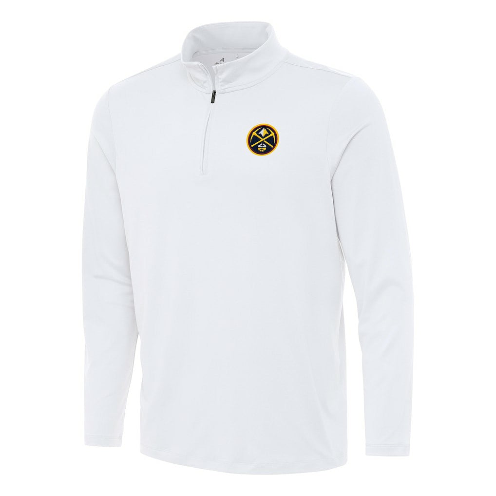 Denver Nuggets Antigua Reprocess Quarter-Zip Top sale
