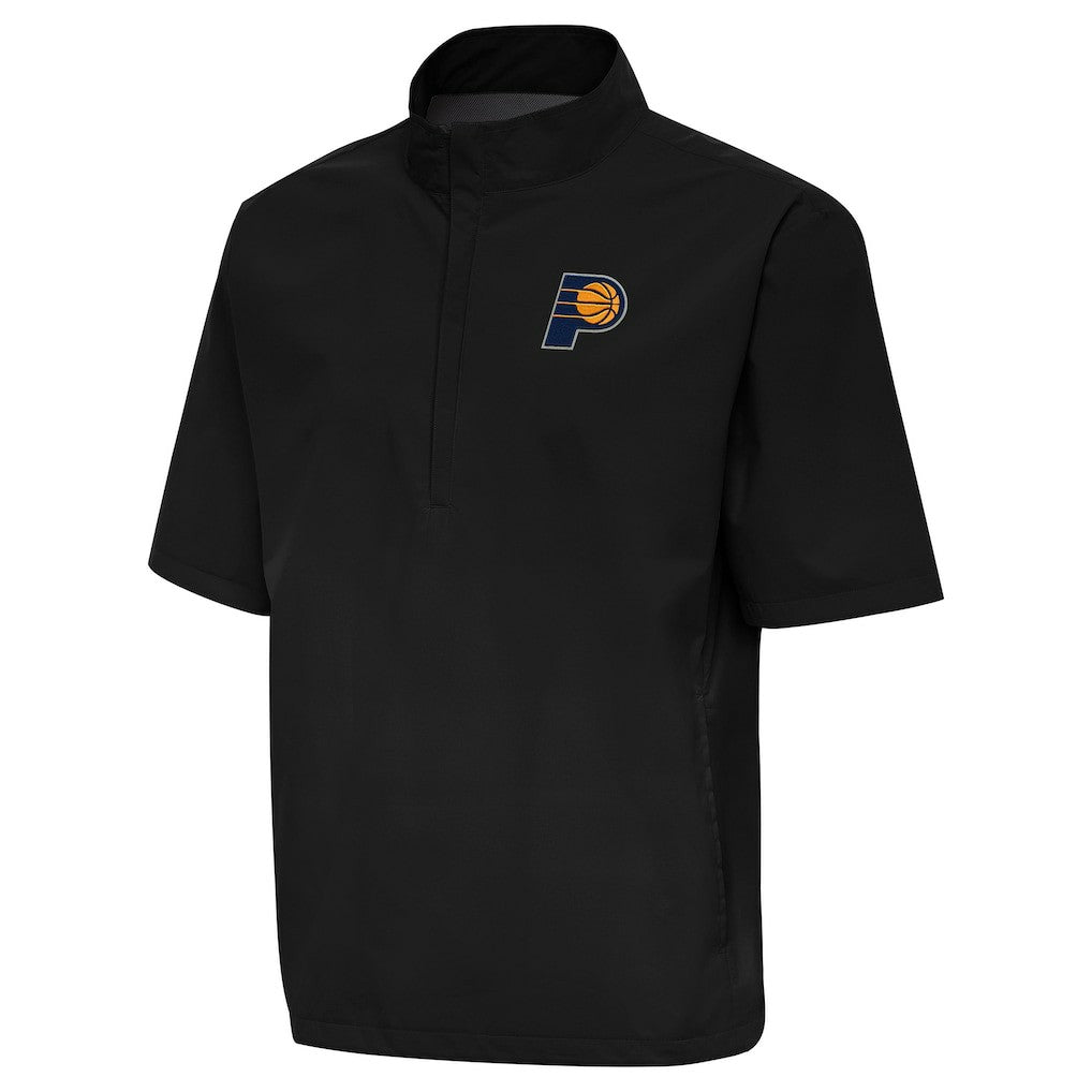 Indiana Pacers Antigua Brisk Quarter-Zip Windbreaker