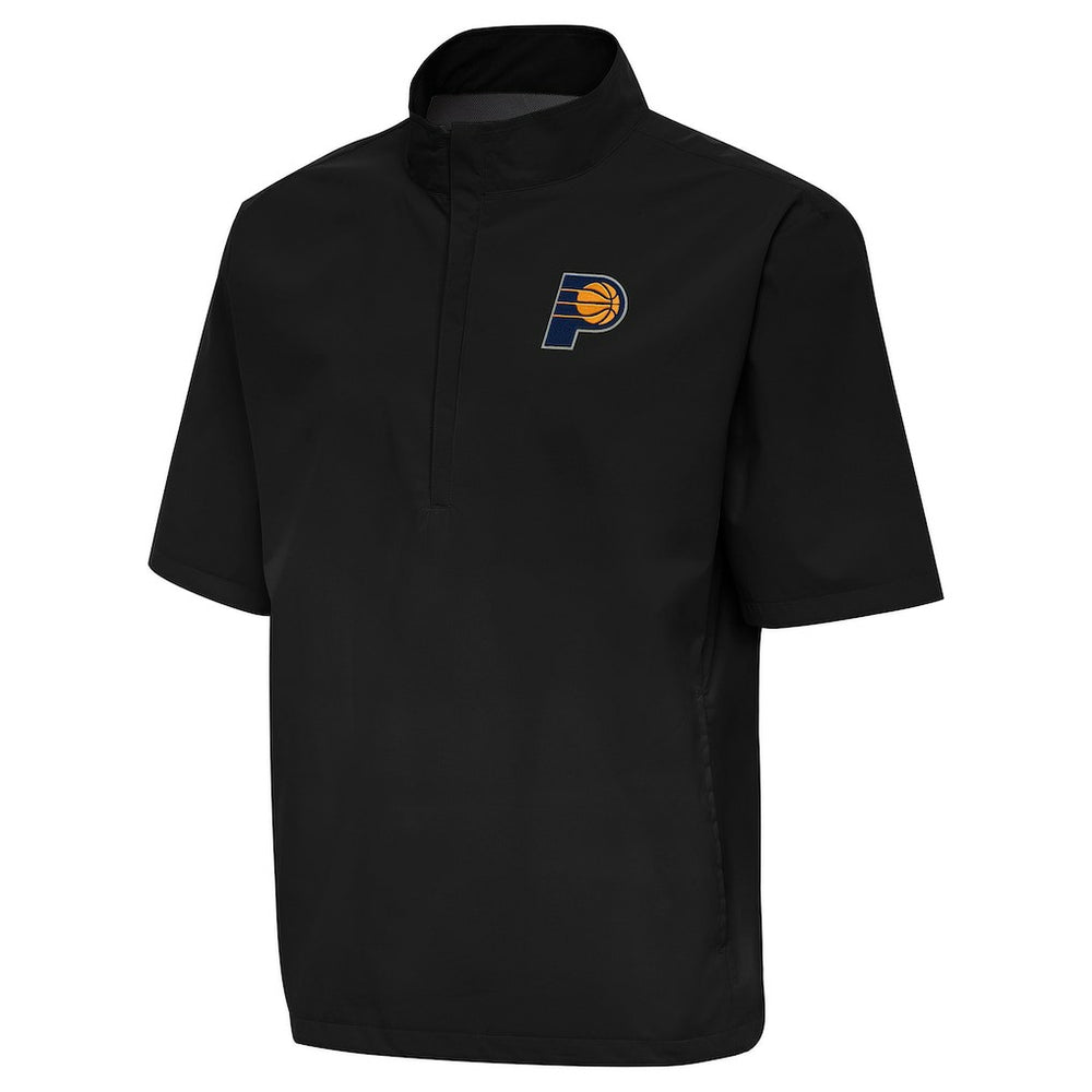 Indiana Pacers Antigua Brisk Quarter-Zip Windbreaker