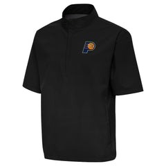 Indiana Pacers Antigua Brisk Quarter-Zip Windbreaker