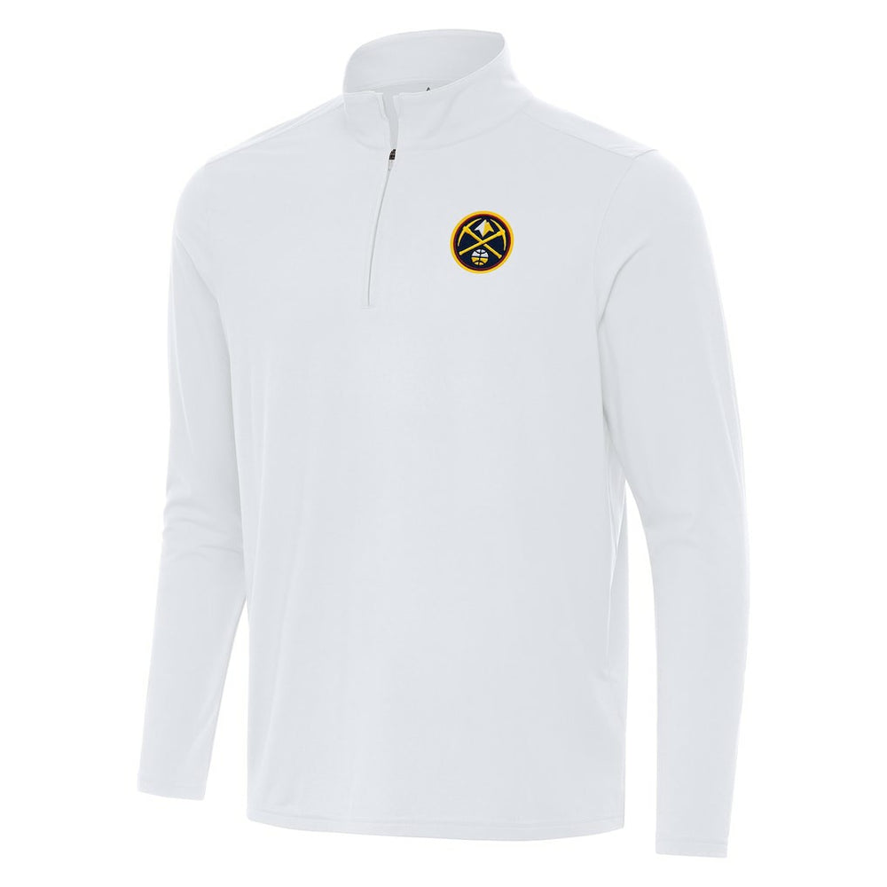 Denver Nuggets Antigua Intent Quarter-Zip Top sale