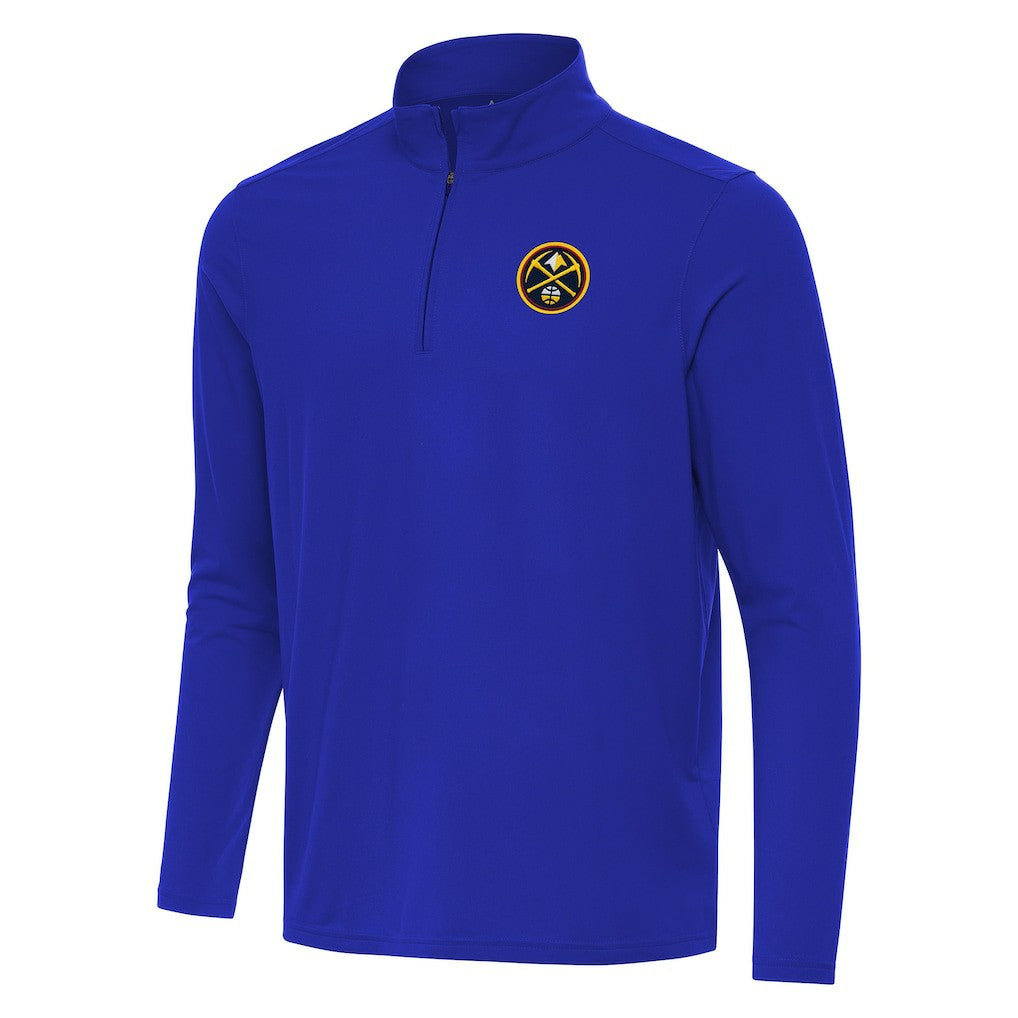 Denver Nuggets Antigua Intent Quarter-Zip Top sale