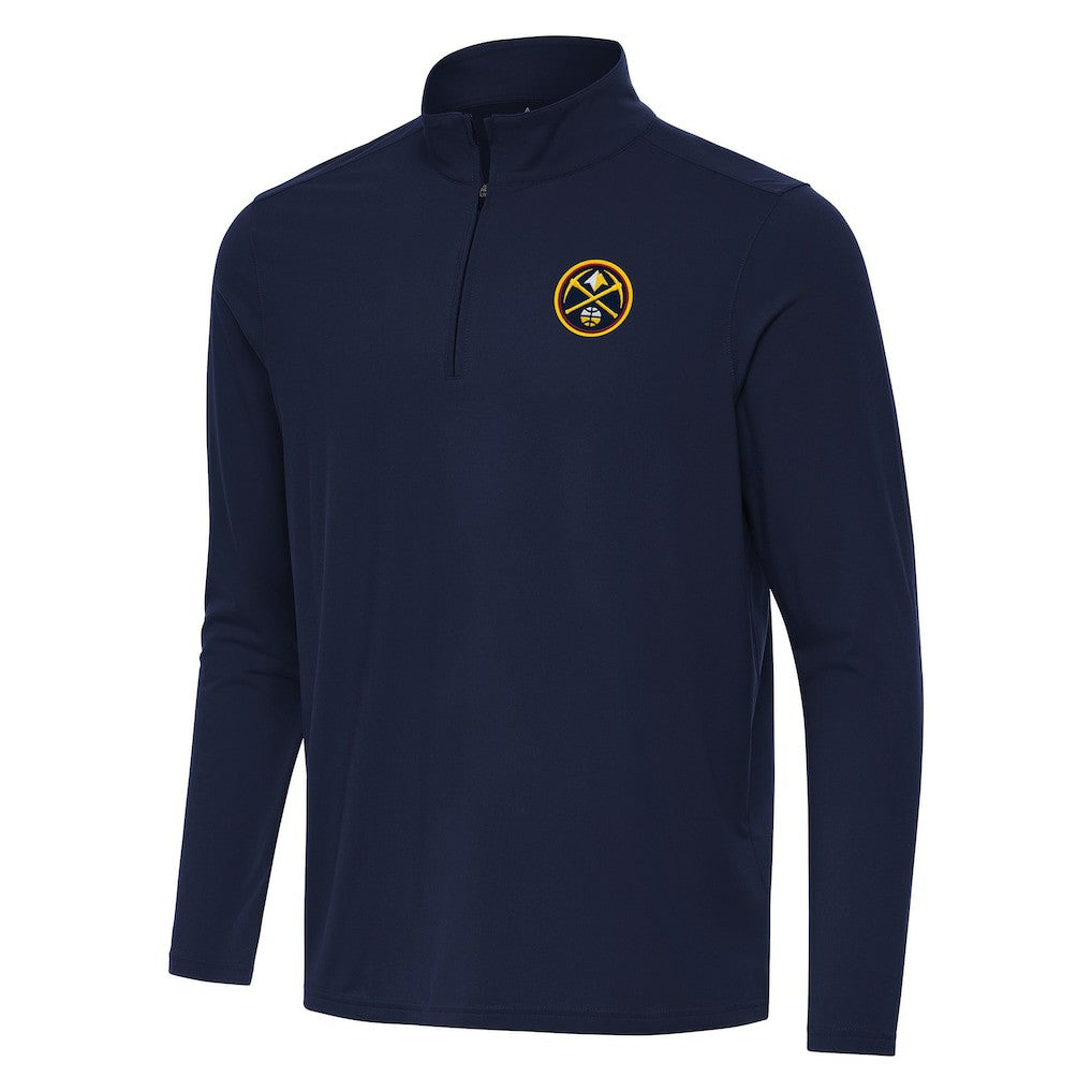 Denver Nuggets Antigua Intent Quarter-Zip Top sale