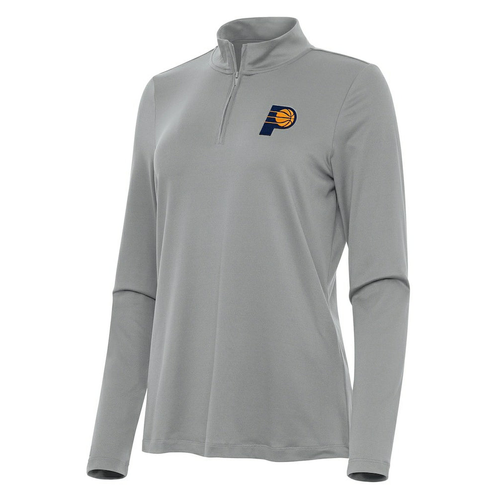 Indiana Pacers Antigua Women's Reprocess Quarter-Zip Top