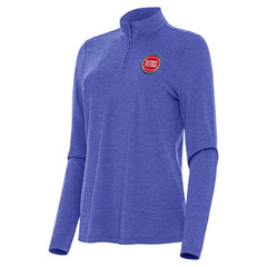 Detroit Pistons Antigua Women's Bright Quarter-Zip Top sale