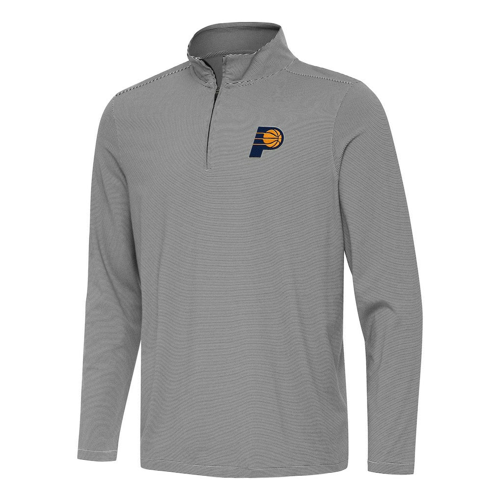 Indiana Pacers Antigua Twine Quarter-Zip Top