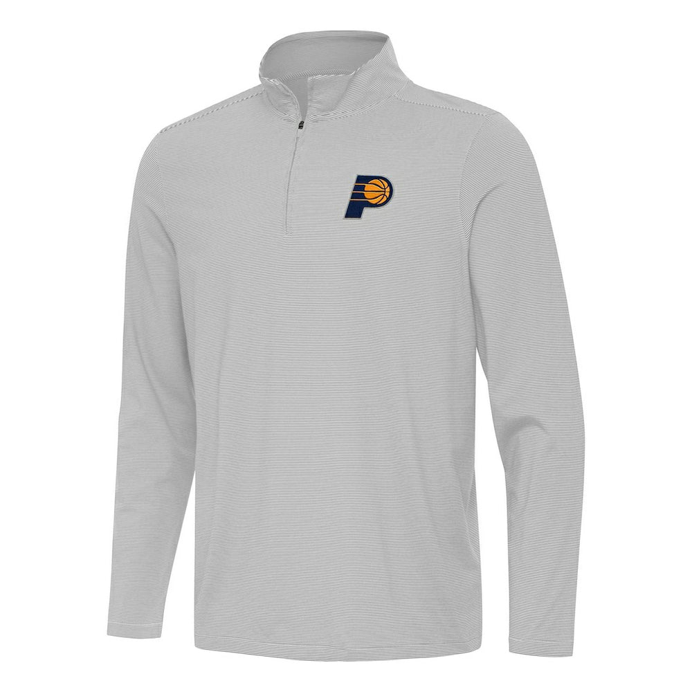 Indiana Pacers Antigua Twine Quarter-Zip Top
