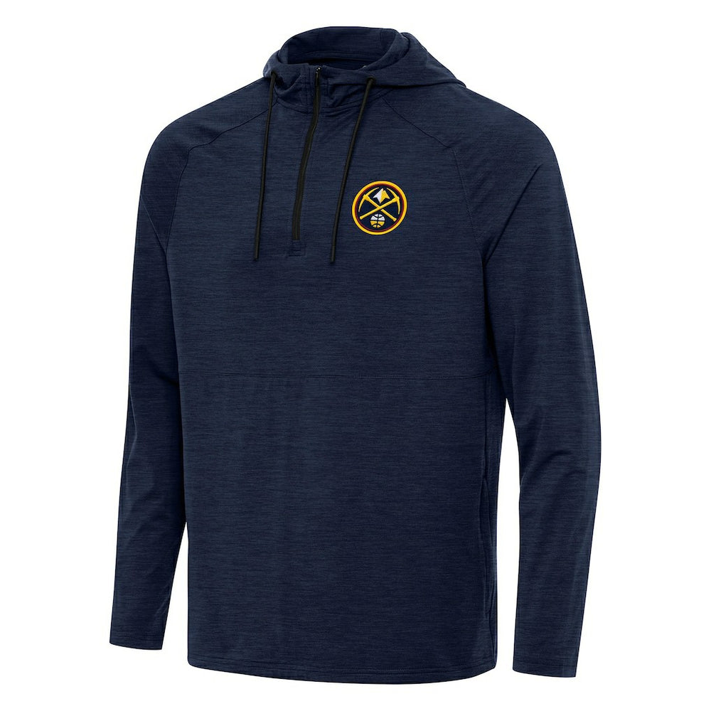 Denver Nuggets Antigua Spikes Raglan Quarter-Zip Hoodie sale