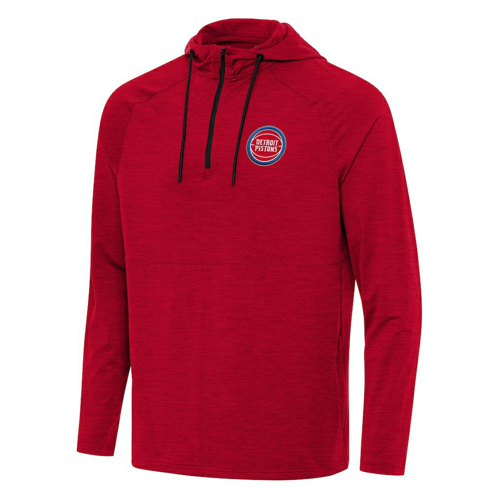 Detroit Pistons Antigua Spikes Raglan Quarter-Zip Hoodie sale