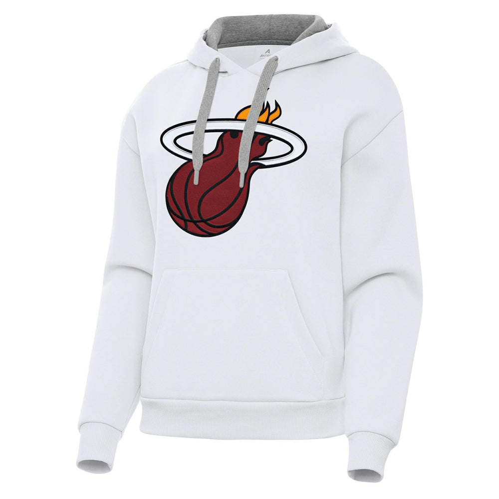 Miami Heat Antigua Women's Victory Pullover Hoodie