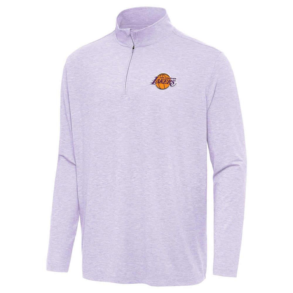 Los Angeles Lakers Antigua Hunk Quarter-Zip Top