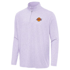 Los Angeles Lakers Antigua Hunk Quarter-Zip Top