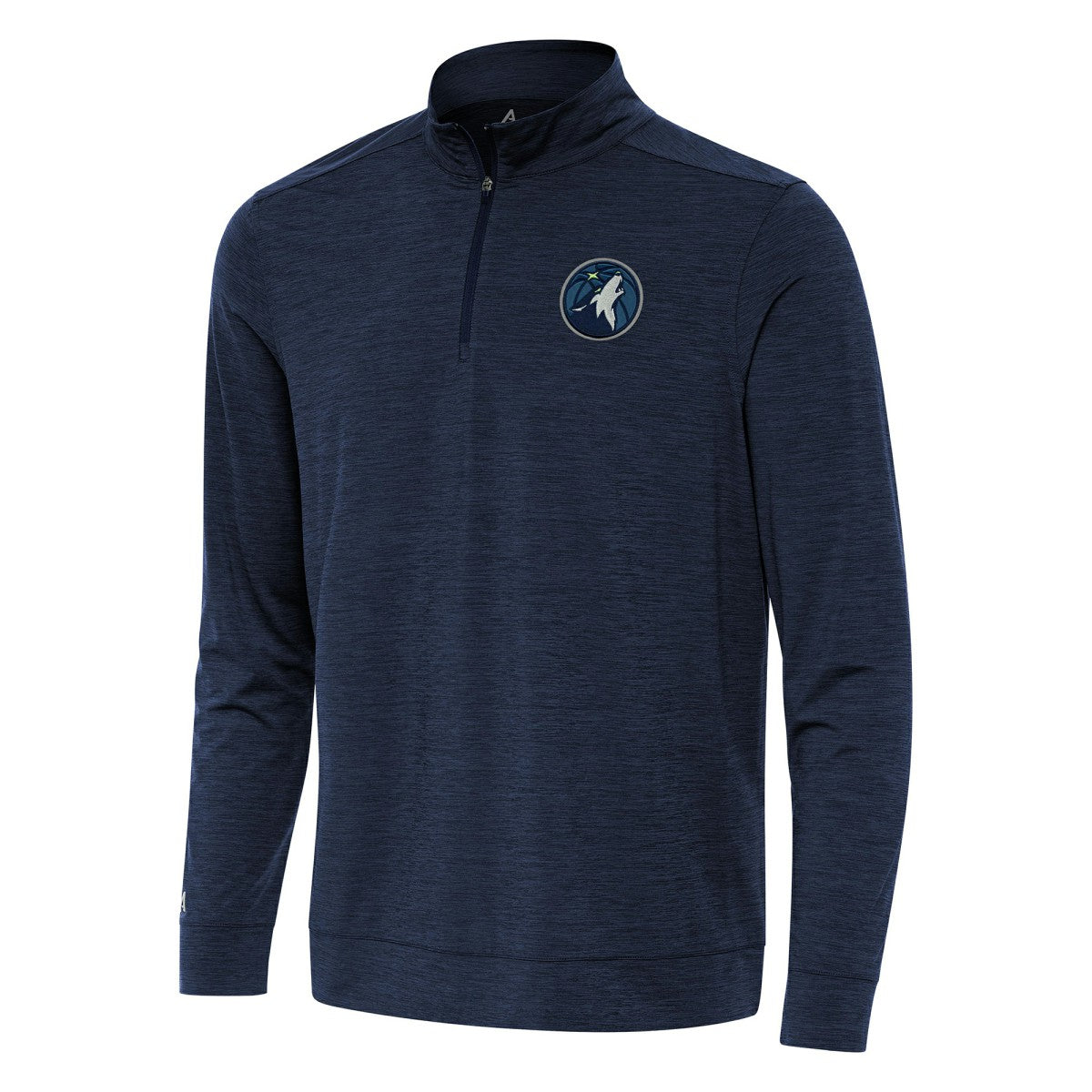 Minnesota Timberwolves Antigua Bright Quarter-Zip Top