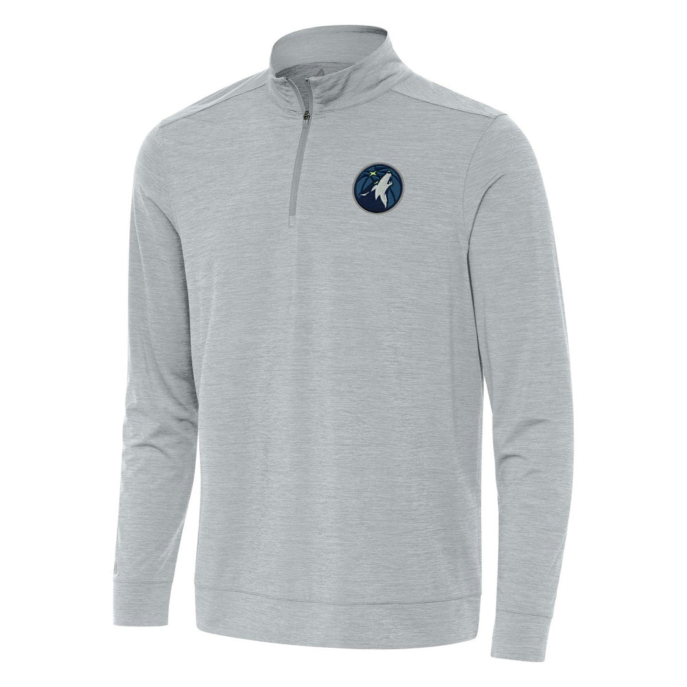Minnesota Timberwolves Antigua Bright Quarter-Zip Top