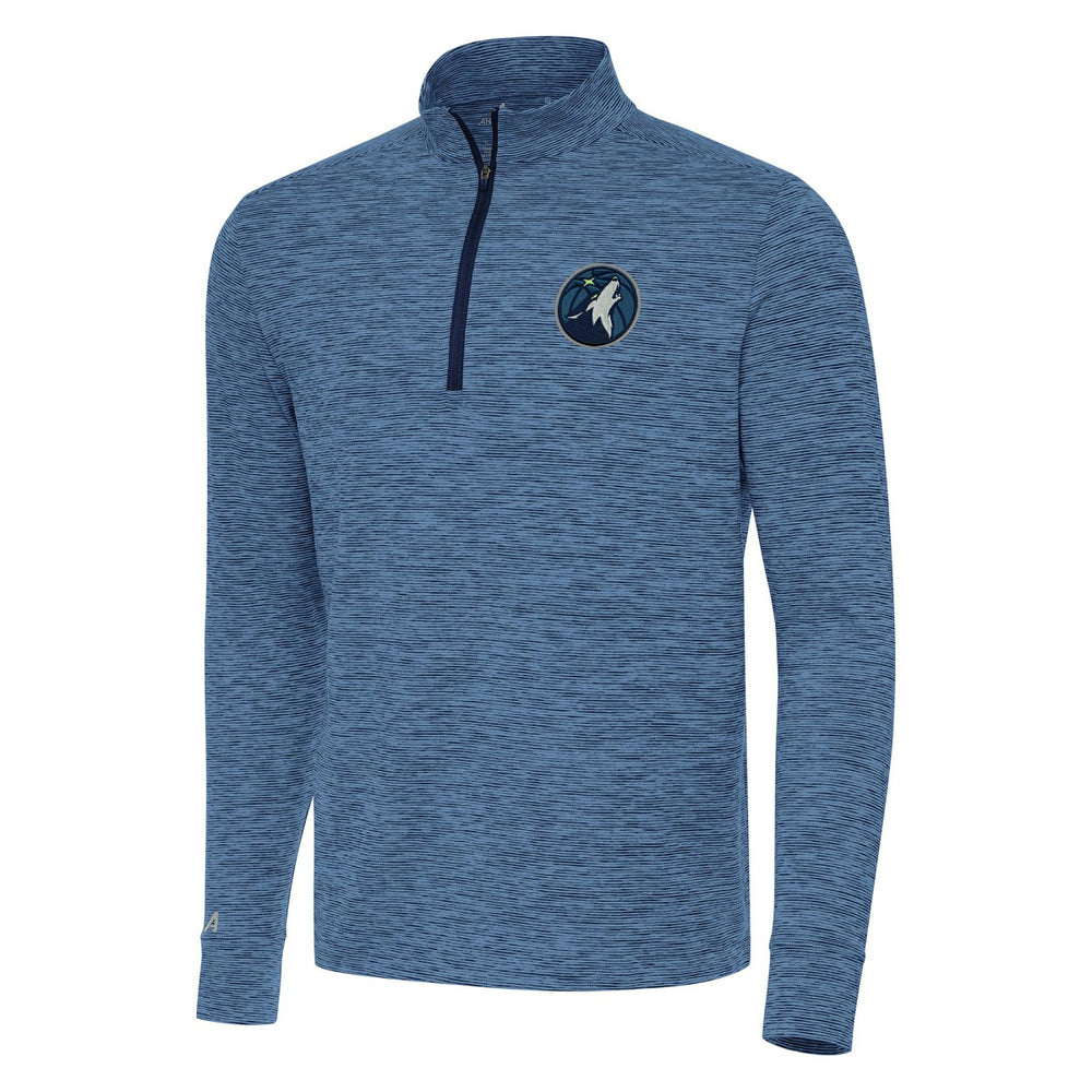 Minnesota Timberwolves Antigua Cause Quarter-Zip Top