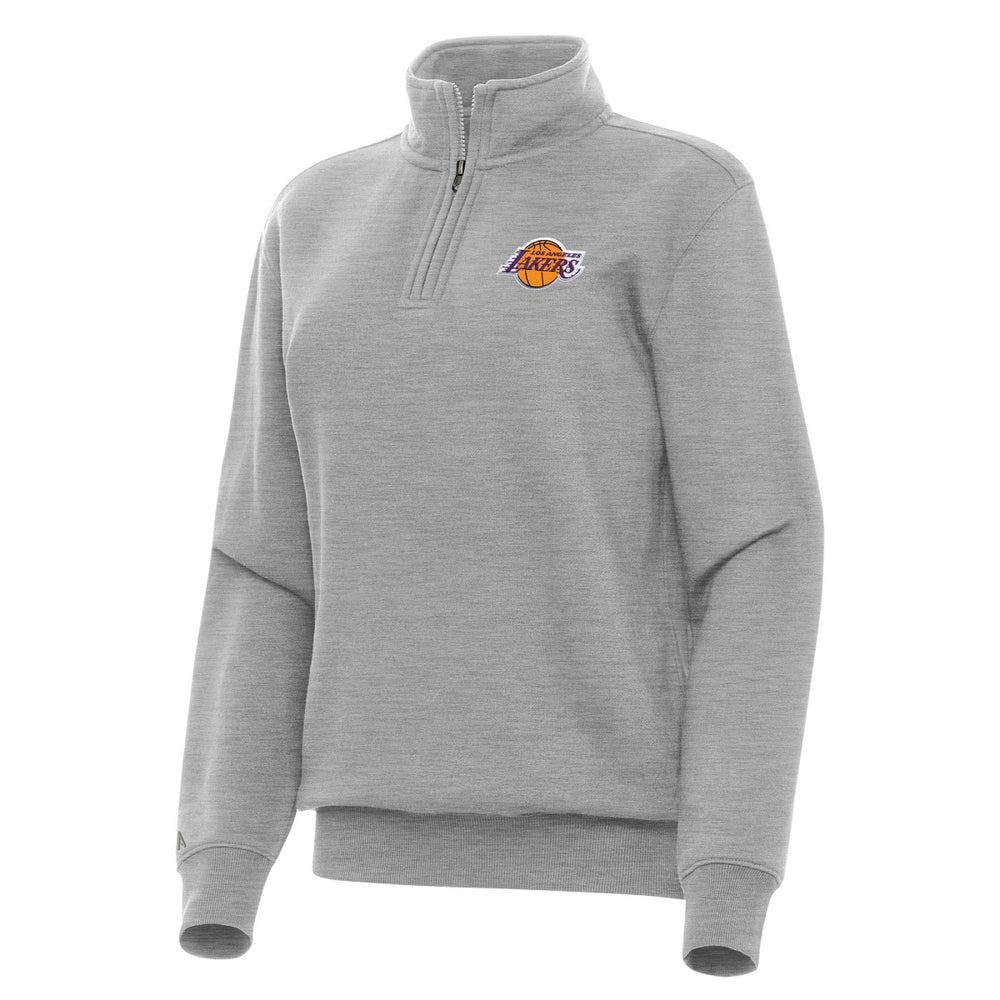 Los Angeles Lakers Antigua Women's Victory Quarter-Zip Sweatshirt