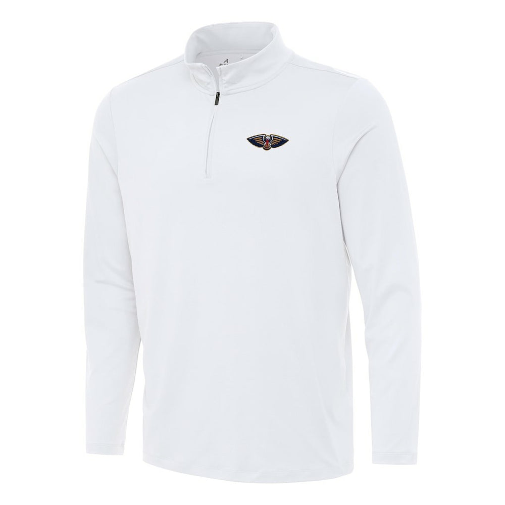 New Orleans Pelicans Antigua Reprocess Quarter-Zip Top