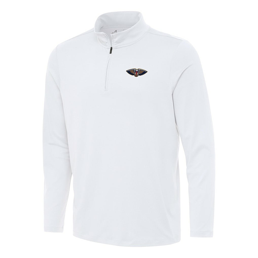 New Orleans Pelicans Antigua Reprocess Quarter-Zip Top