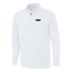 New Orleans Pelicans Antigua Reprocess Quarter-Zip Top