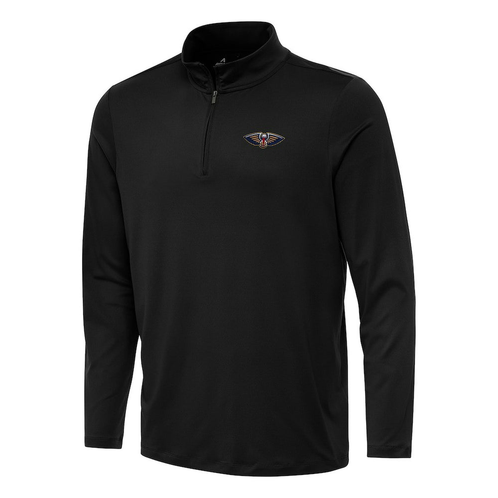 New Orleans Pelicans Antigua Reprocess Quarter-Zip Top