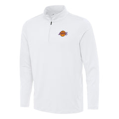 Los Angeles Lakers Antigua Reprocess Quarter-Zip Top