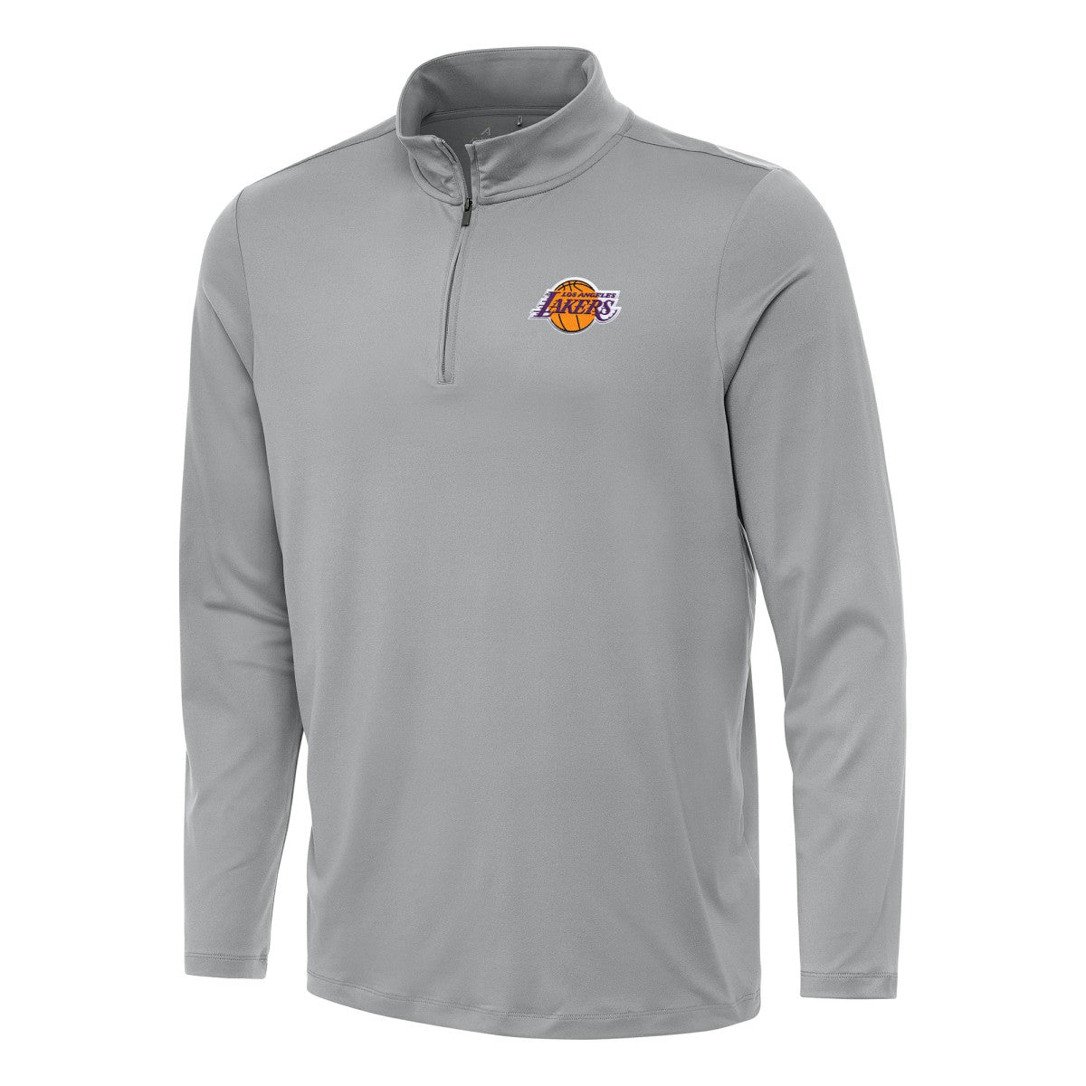 Los Angeles Lakers Antigua Reprocess Quarter-Zip Top