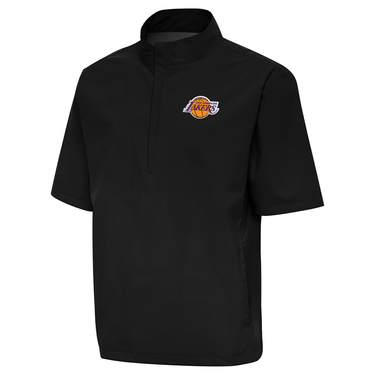 Los Angeles Lakers Antigua Brisk Quarter-Zip Windbreaker