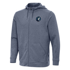 Minnesota Timberwolves Antigua Effortless Full-Zip Hoodie Jacket