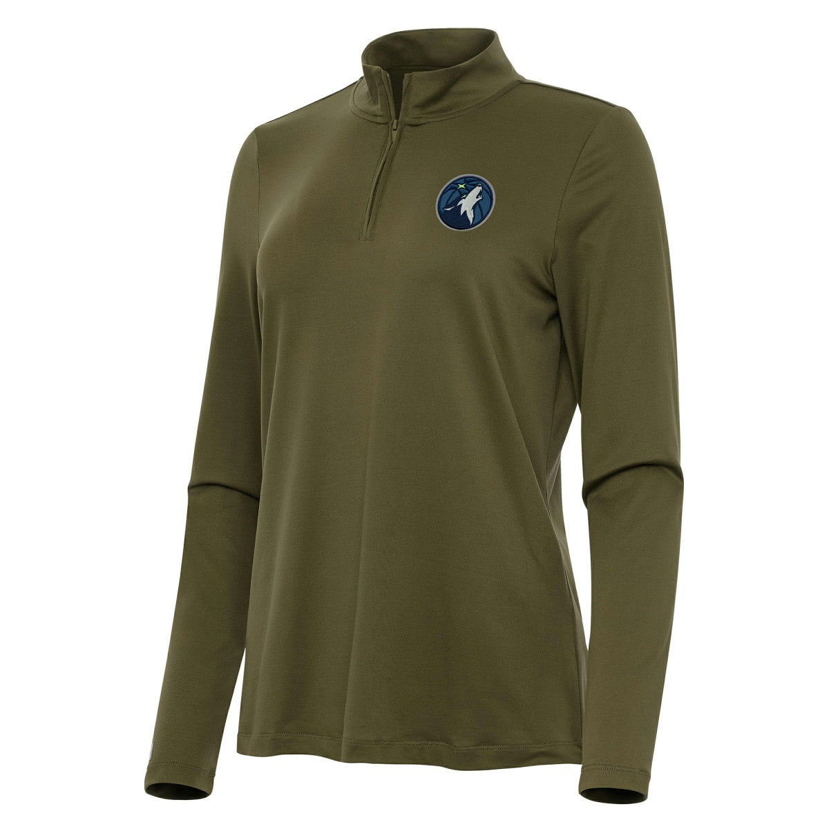 Minnesota Timberwolves Antigua Women's Reprocess Quarter-Zip Top