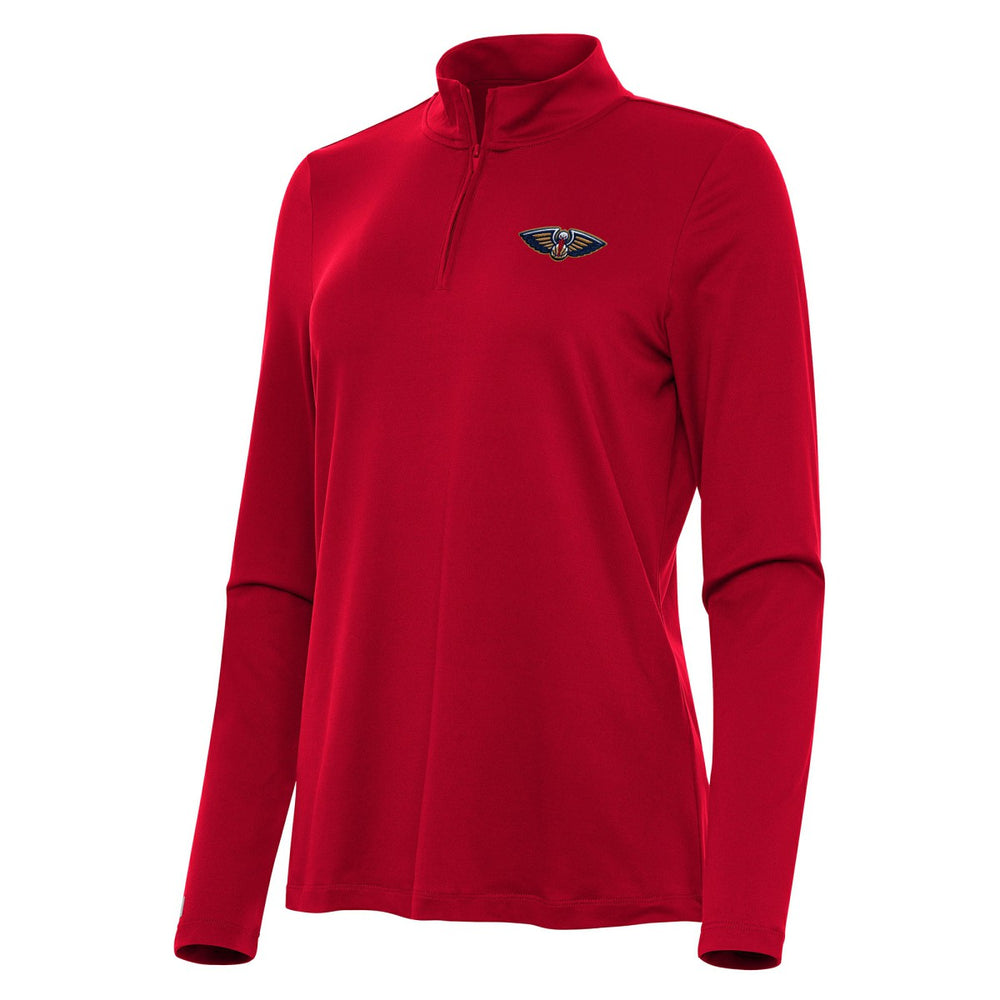New Orleans Pelicans Antigua Women's Reprocess Quarter-Zip Top
