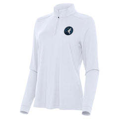Minnesota Timberwolves Antigua Women's Intent Quarter-Zip Top