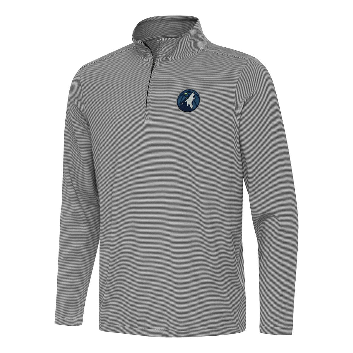 Minnesota Timberwolves Antigua Twine Quarter-Zip Top