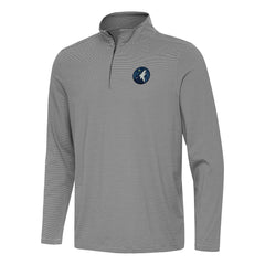 Minnesota Timberwolves Antigua Twine Quarter-Zip Top