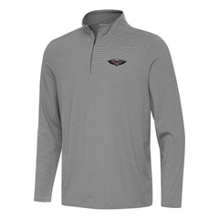 New Orleans Pelicans Antigua Twine Quarter-Zip Top