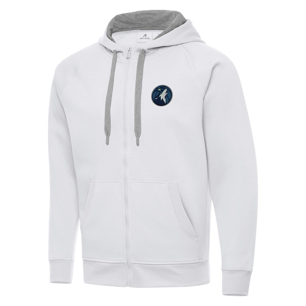 Minnesota Timberwolves Antigua Big & Tall Victory Full-Zip Hoodie Jacket