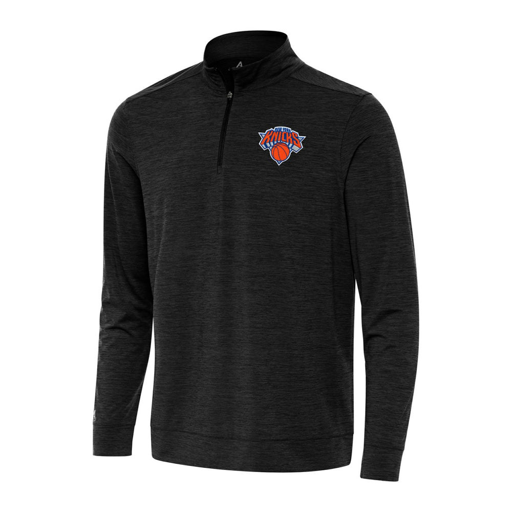 New York Knicks Antigua Bright Quarter-Zip Top