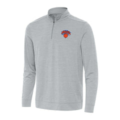New York Knicks Antigua Bright Quarter-Zip Top