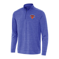 New York Knicks Antigua Bright Quarter-Zip Top