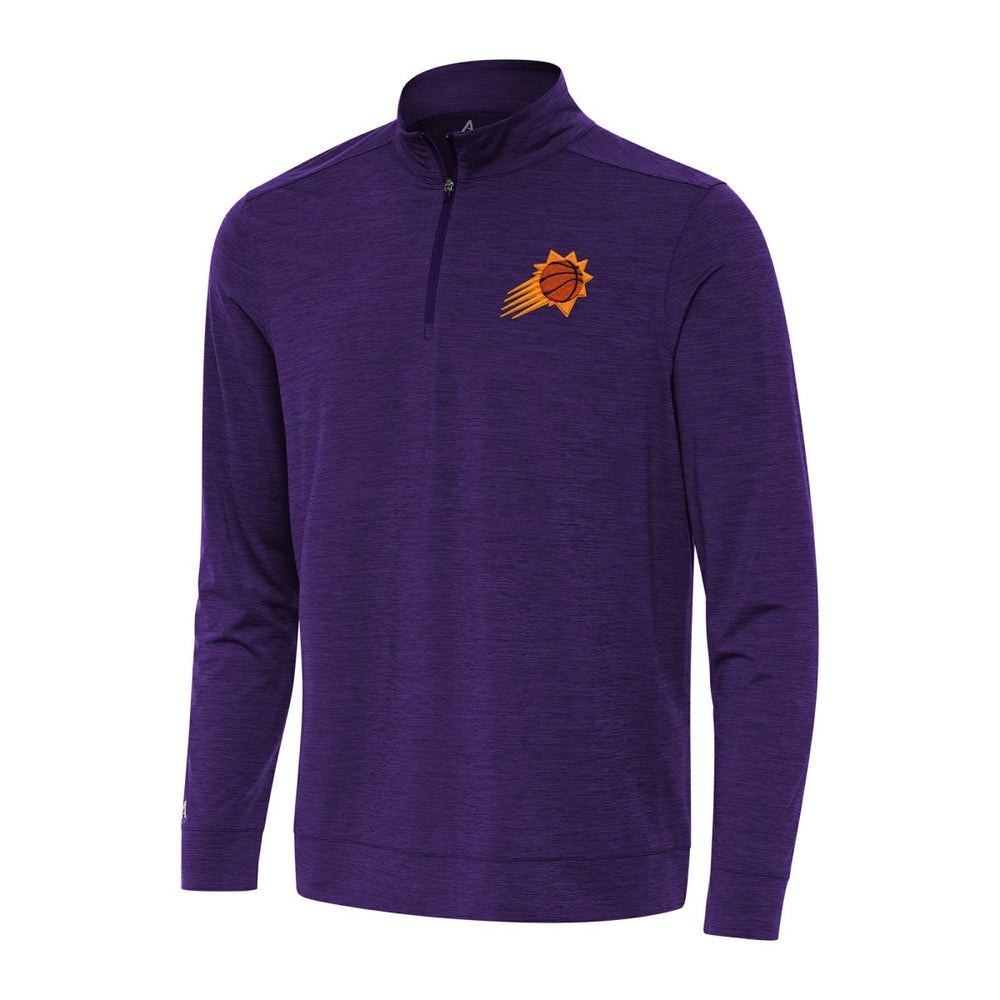 Phoenix Suns Antigua Bright Quarter-Zip Top