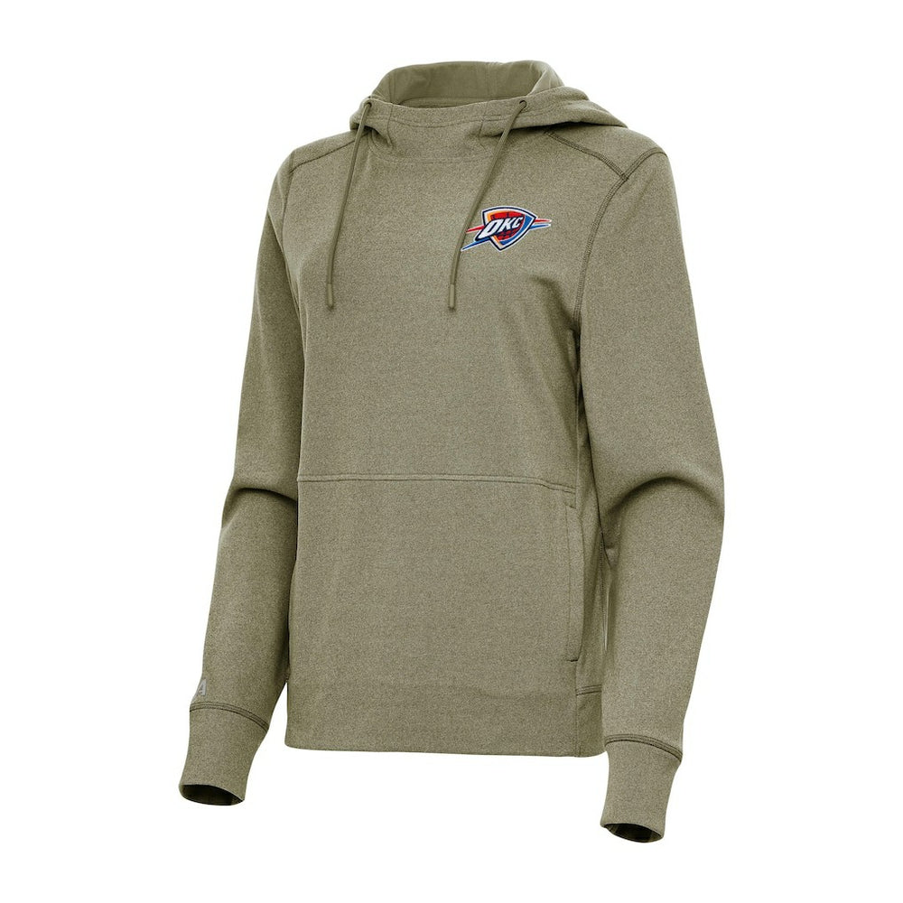 Oklahoma City Thunder Antigua Women's Justice Pullover Hoodie