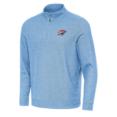 Oklahoma City Thunder Antigua Subtle Quarter-Zip Sweatshirt