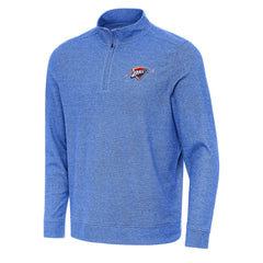 Oklahoma City Thunder Antigua Subtle Quarter-Zip Sweatshirt